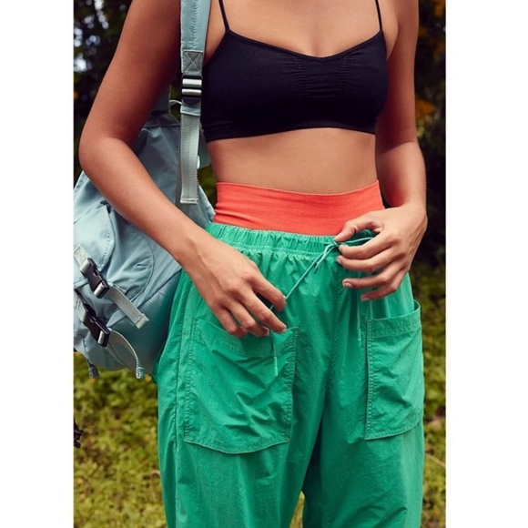 New!Free People Movement Fly By Night Pants/Lucky Charm - Picture 4 of 16